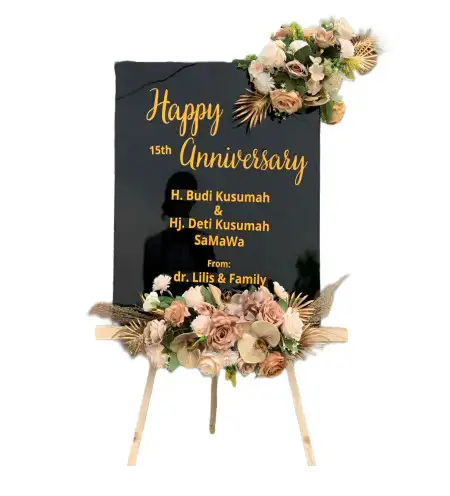 Papan Bunga Akrilik Cikeris